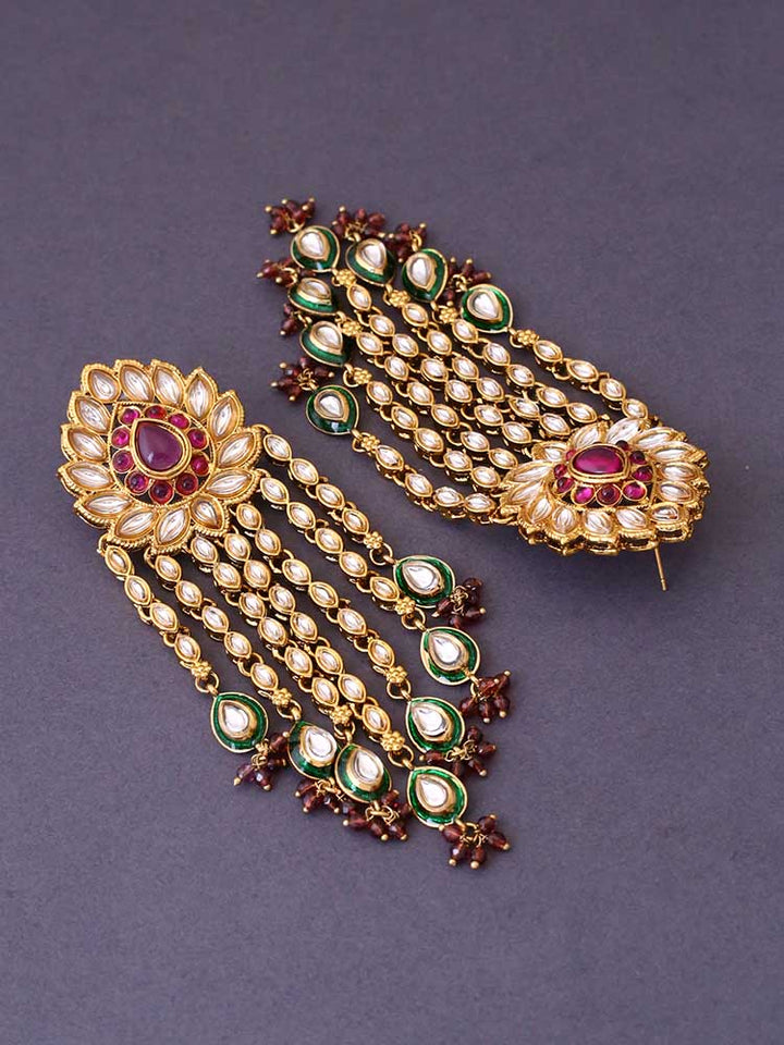 Wine Aadvika Tassels