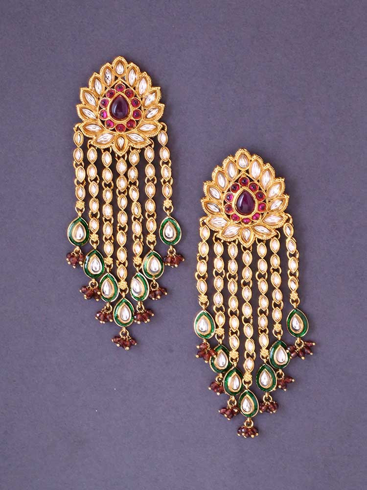 Wine Aadvika Tassels