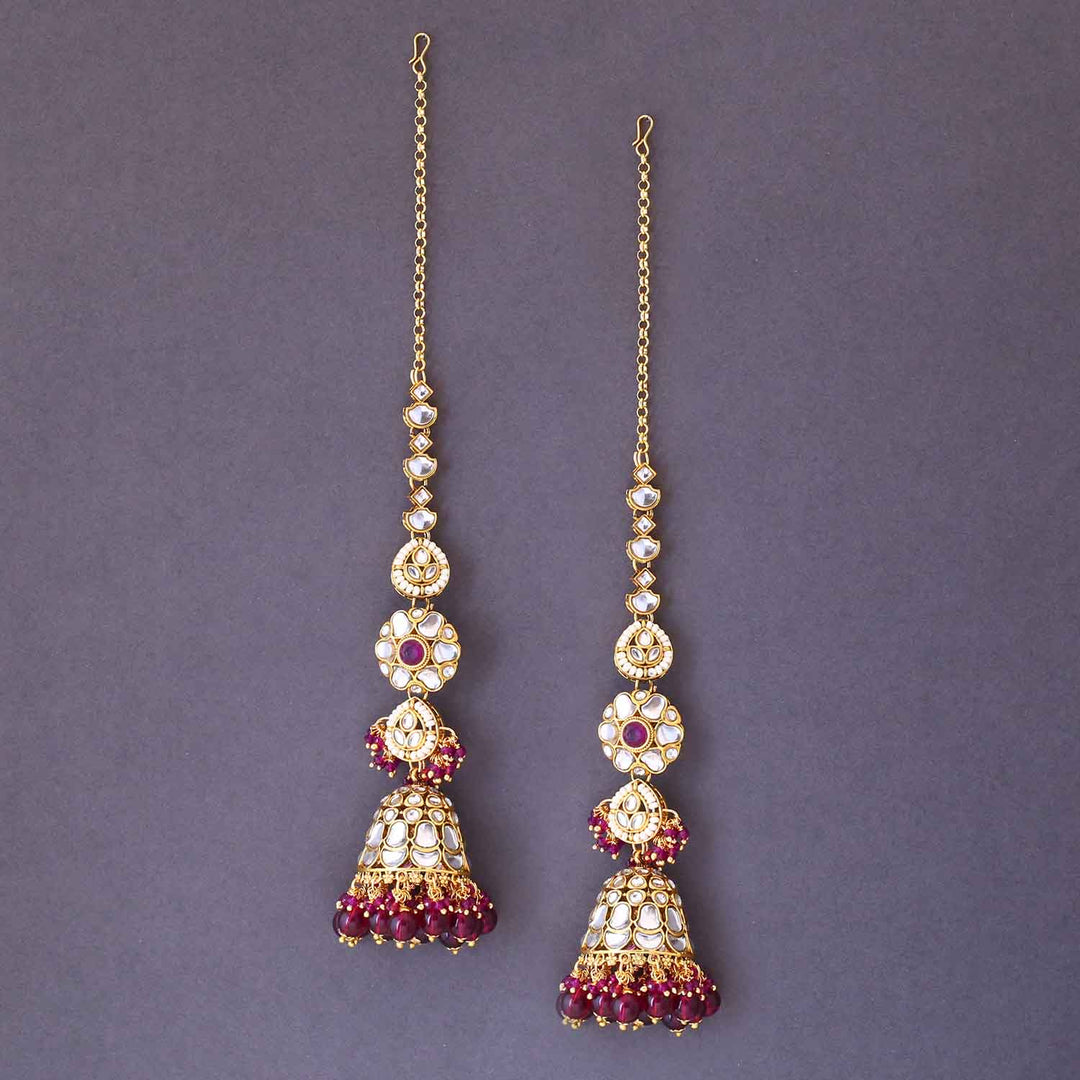 Wine Aruha Sahara Jhumkis