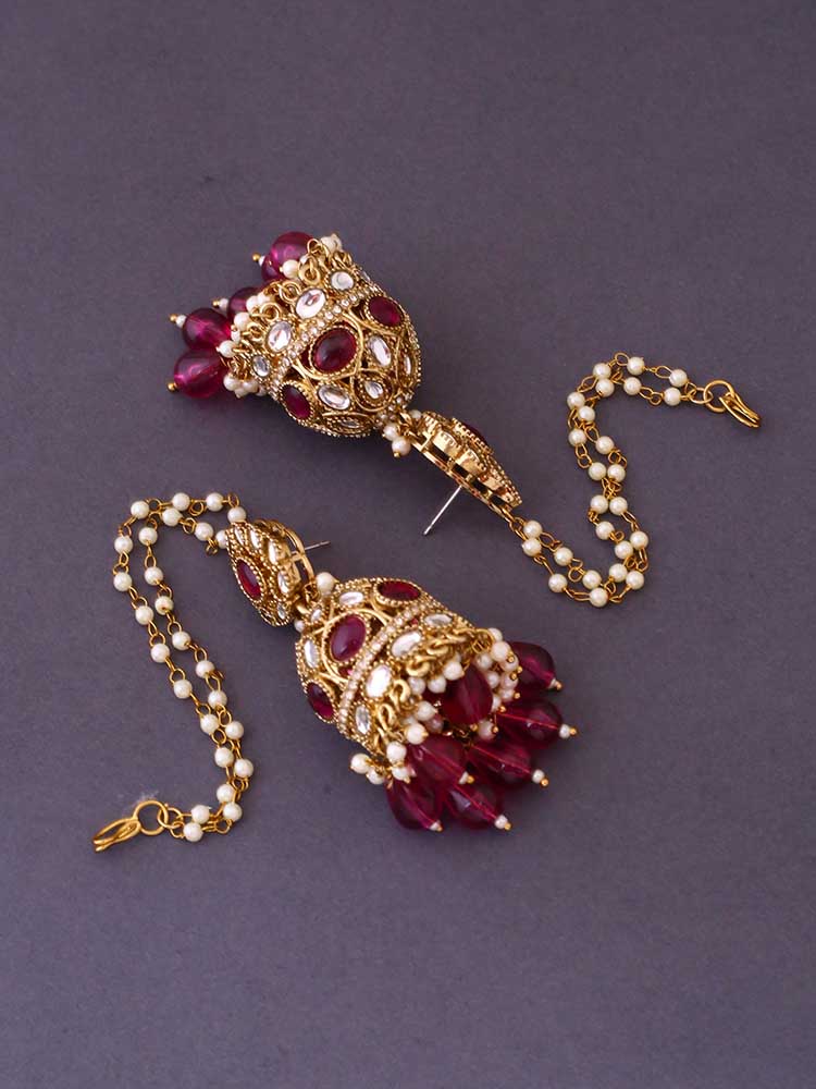 Wine Gita Sahara Jhumkis