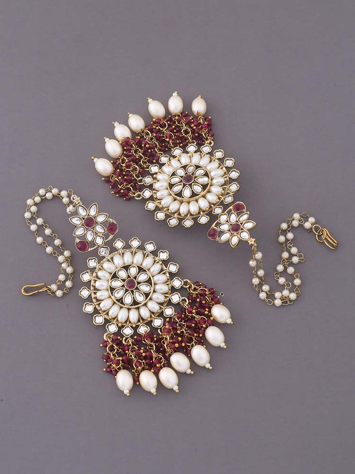 Wine Shaurya Danglers - EOSS