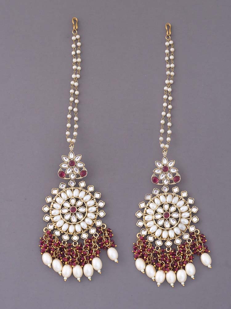 Wine Shaurya Danglers - EOSS