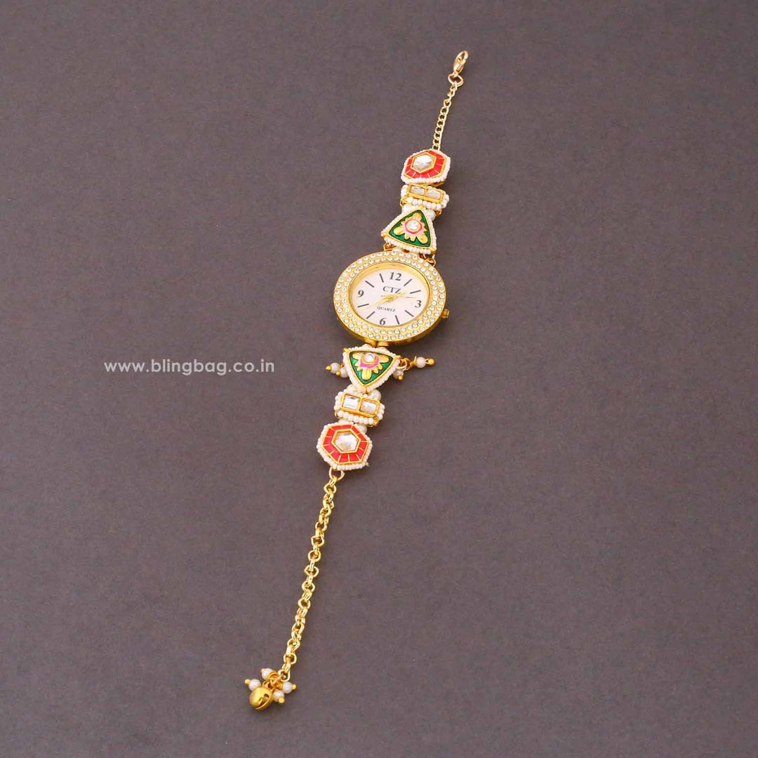 BlingBag Aaishree Adjustable Bracelet Watch