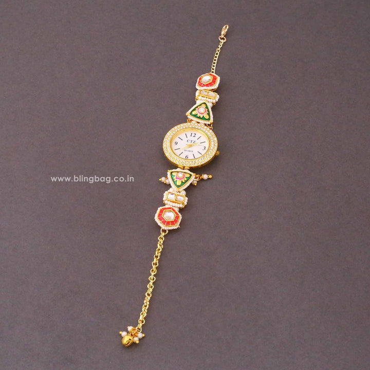 BlingBag Aaishree Adjustable Bracelet Watch