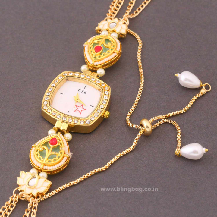BlingBag Akshia Heritage Adjustable Bracelet Watch