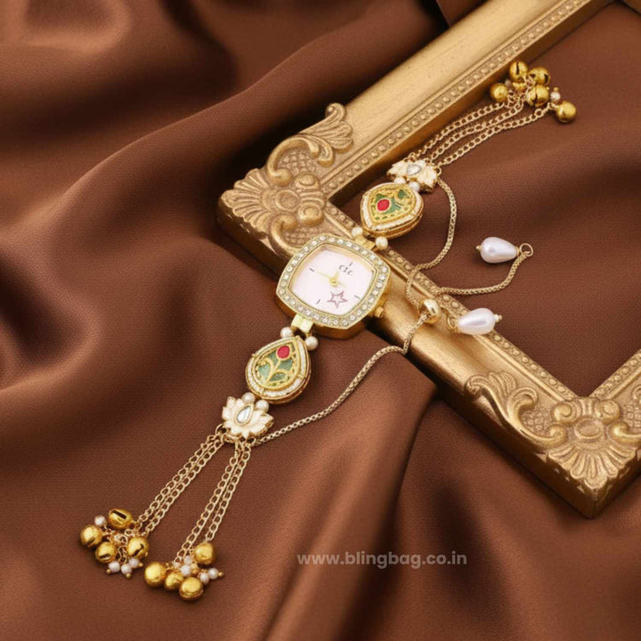 BlingBag Akshia Heritage Adjustable Bracelet Watch