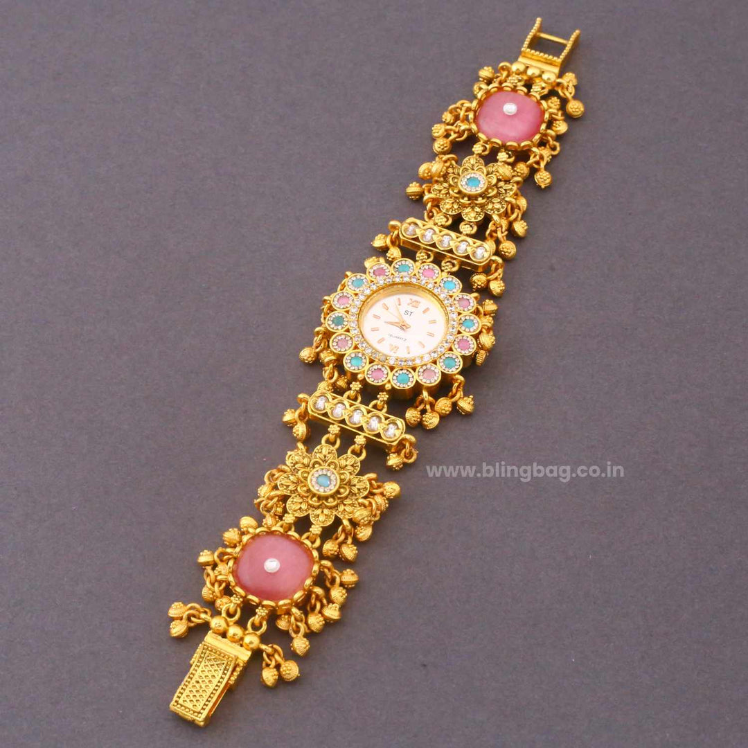 BlingBag Blush Kavyani Heritage Bracelet Watch