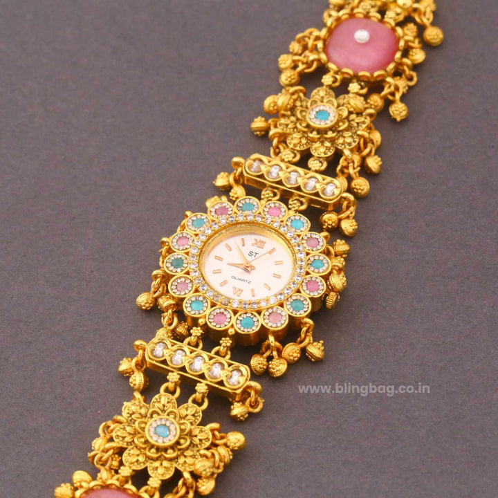 BlingBag Blush Kavyani Heritage Bracelet Watch