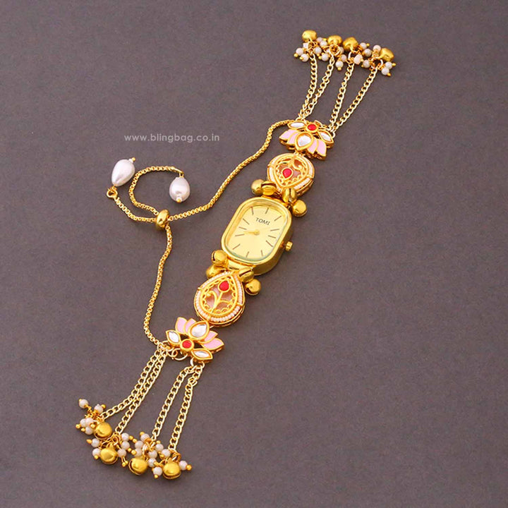BlingBag Blush Navrani Kashmiri Watch