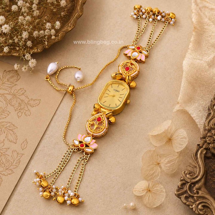 BlingBag Blush Navrani Kashmiri Watch