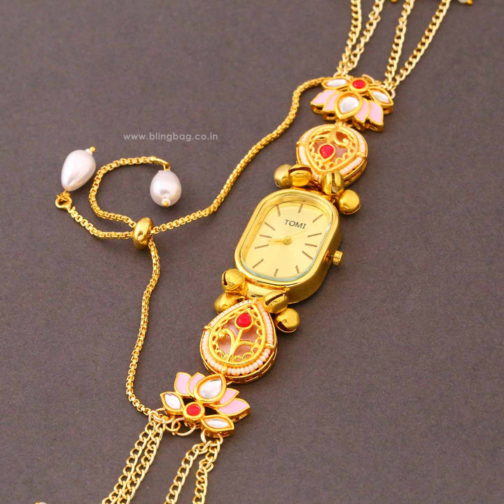 BlingBag Blush Navrani Kashmiri Watch