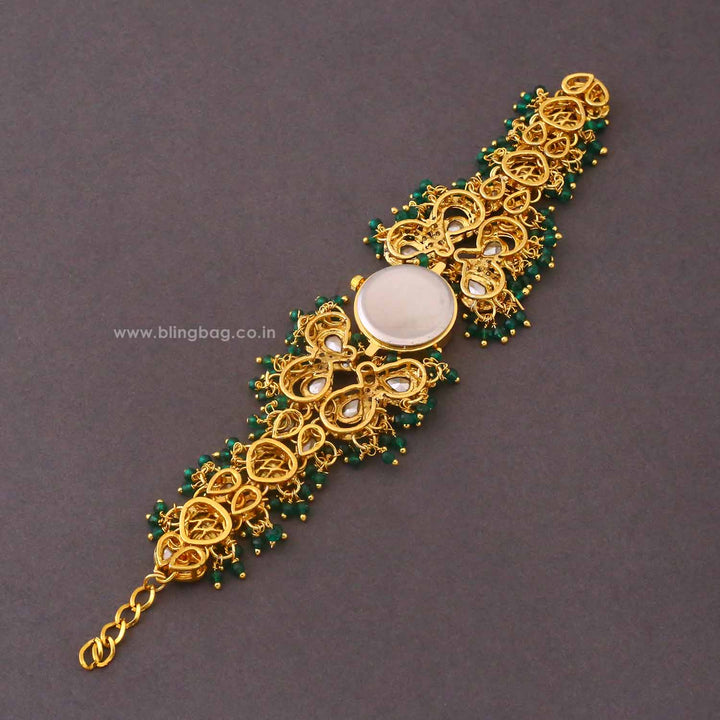 Blingbag Emerald Ghunghrita Kashmiri Watch