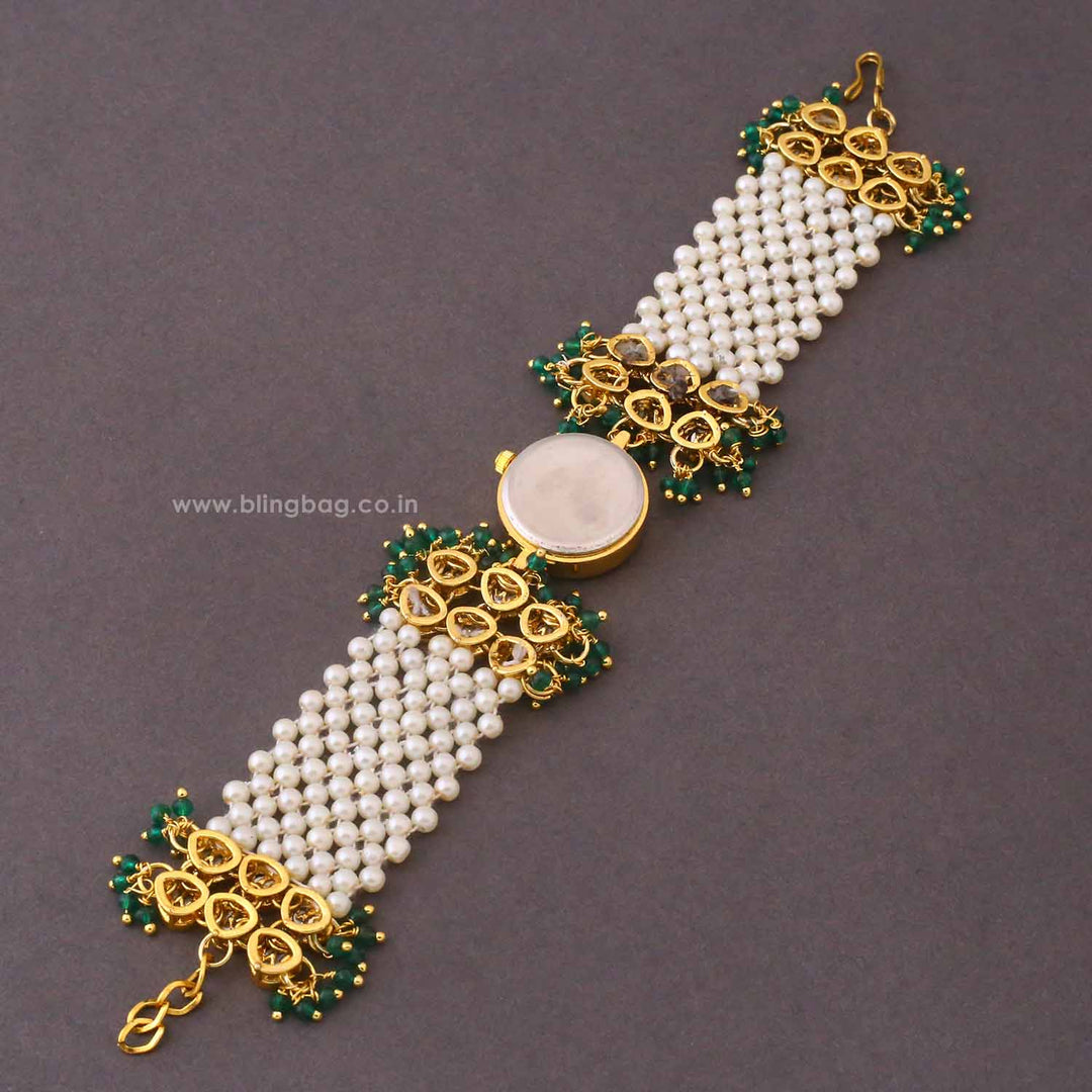 BlingBag Emerald Leenika Kashmiri Watch