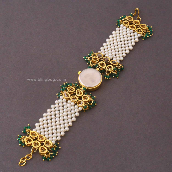 BlingBag Emerald Leenika Kashmiri Watch