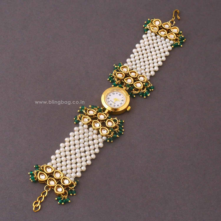 BlingBag Emerald Leenika Kashmiri Watch