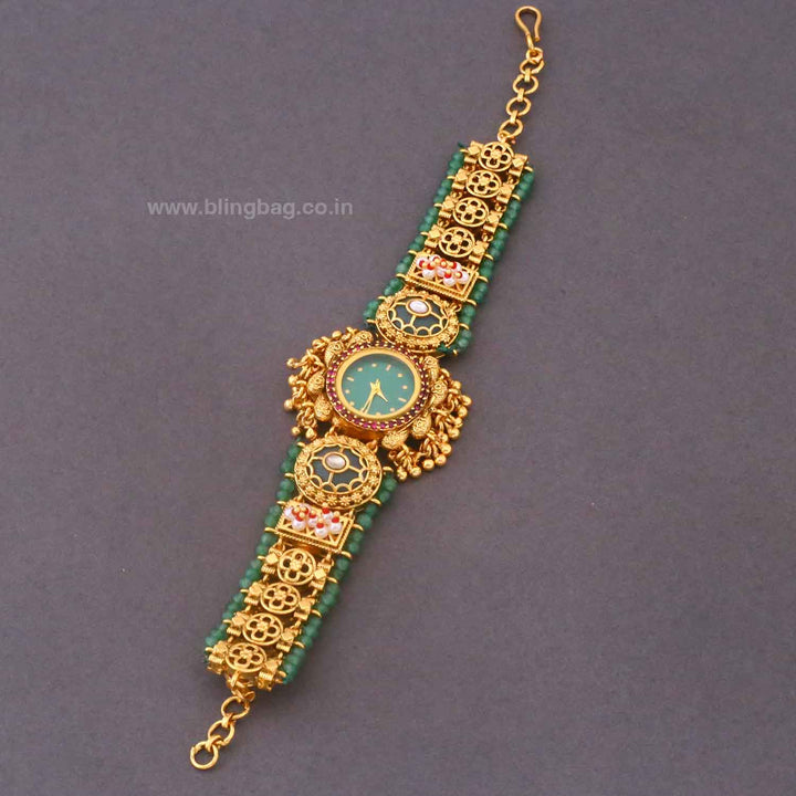 BlingBag Emerald Lishana Heritage Watch