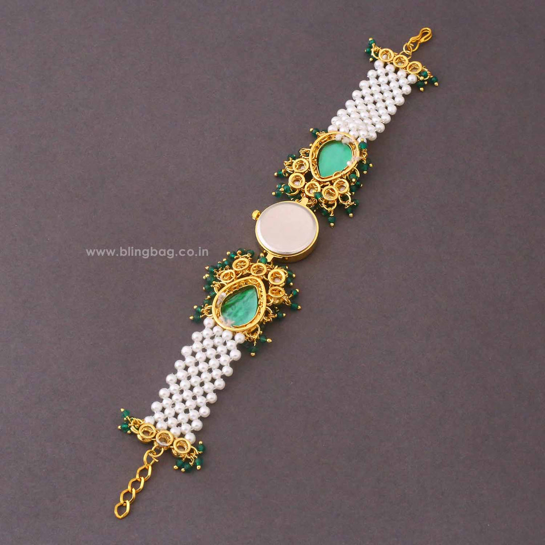 Blingbag Emerald Pachika Kashmiri Watch