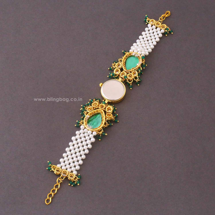 Blingbag Emerald Pachika Kashmiri Watch