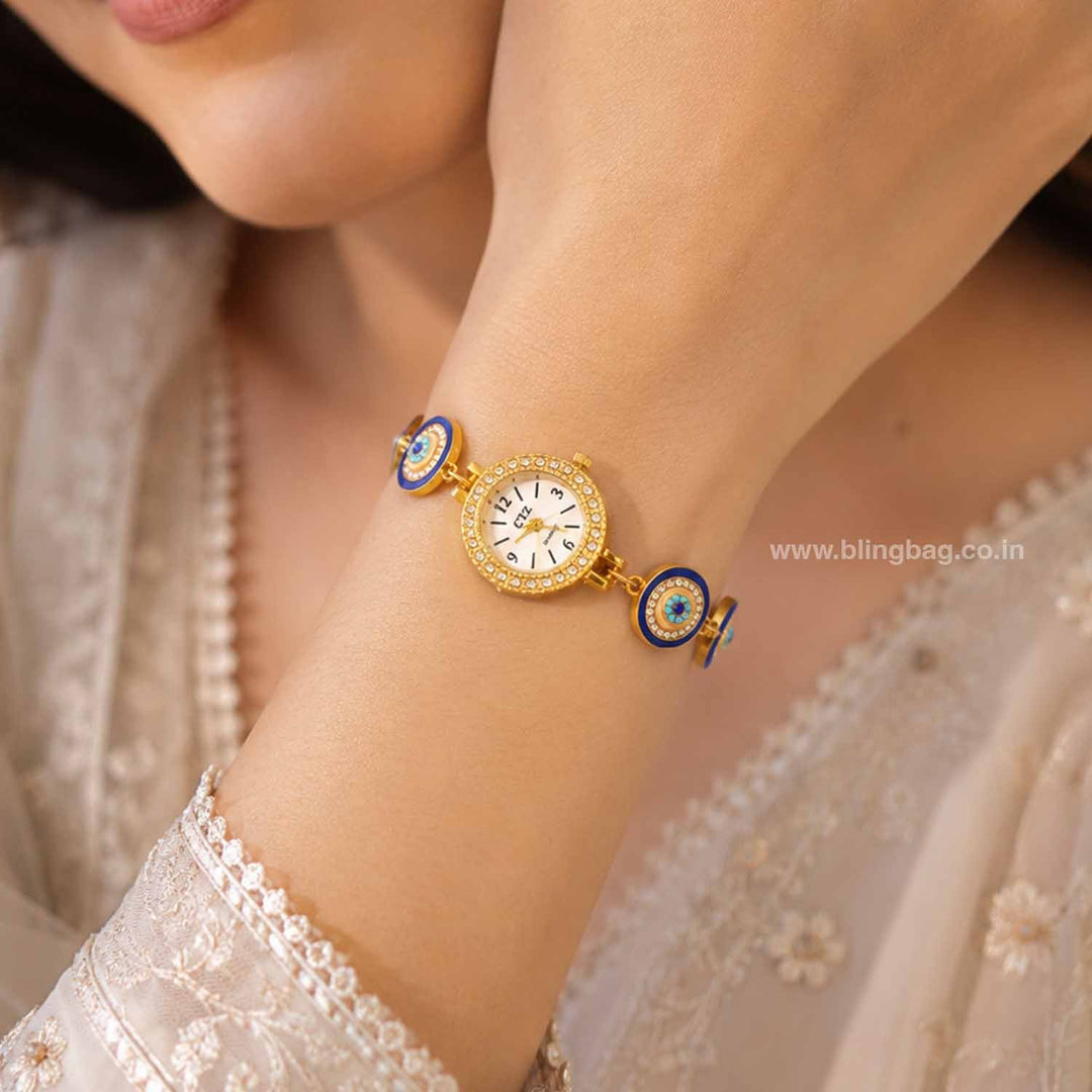 Blingbag Evil Eye Kashmiri Watch