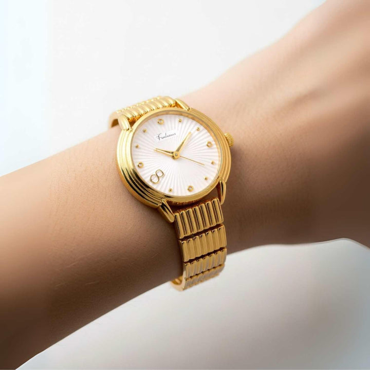Blingbag Gold-Plated Casual Watch