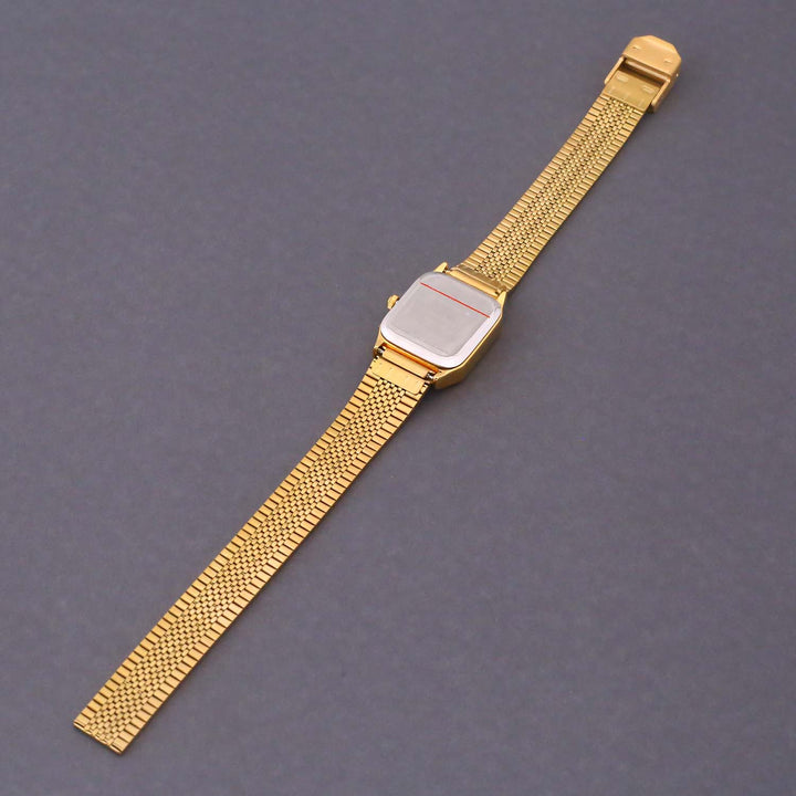 Blingbag Gold-Plated Roman Grace Square Watch