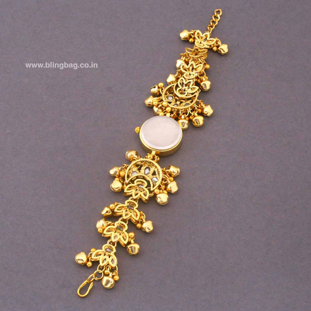 Blingbag Golden Aarohiya Heritage Watch