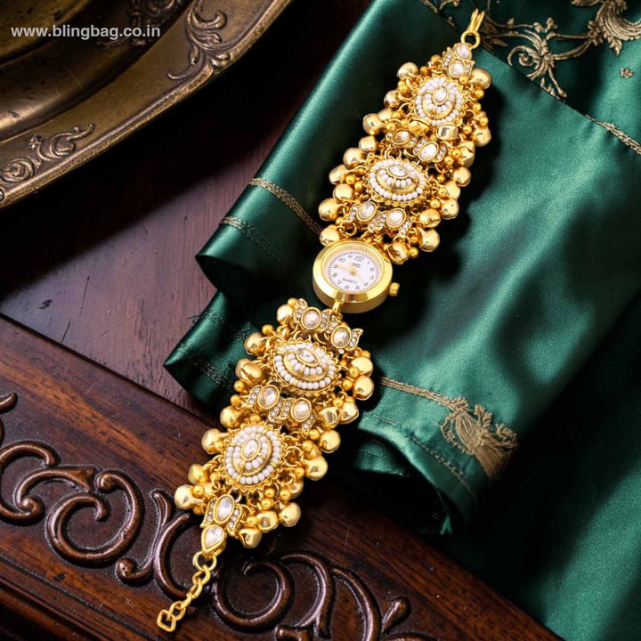 Blingbag Golden Avniika Heritage Watch