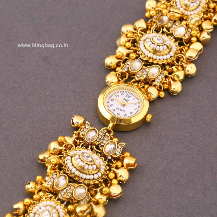 Blingbag Golden Avniika Heritage Watch