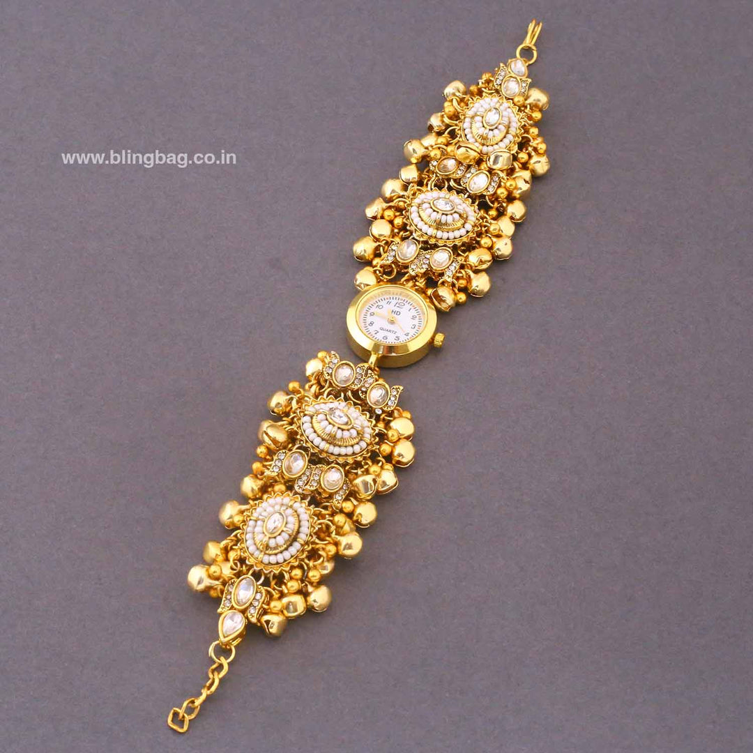 Blingbag Golden Avniika Heritage Watch