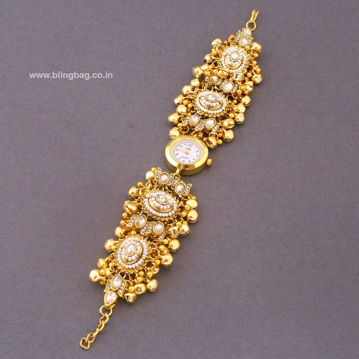 Blingbag Golden Avniika Heritage Watch