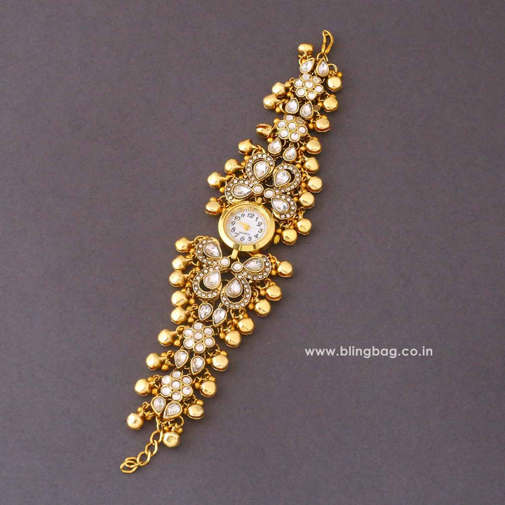 Blingbag Golden Avnisha Heritage Watch
