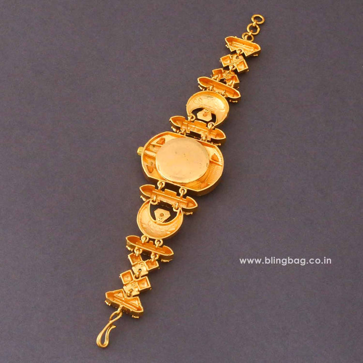 BlingBag Golden Bhavyaya Heritage Watch