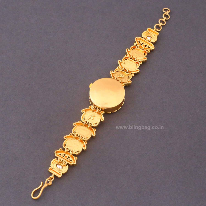 BlingBag Golden Dial Prishina Heritage Watch