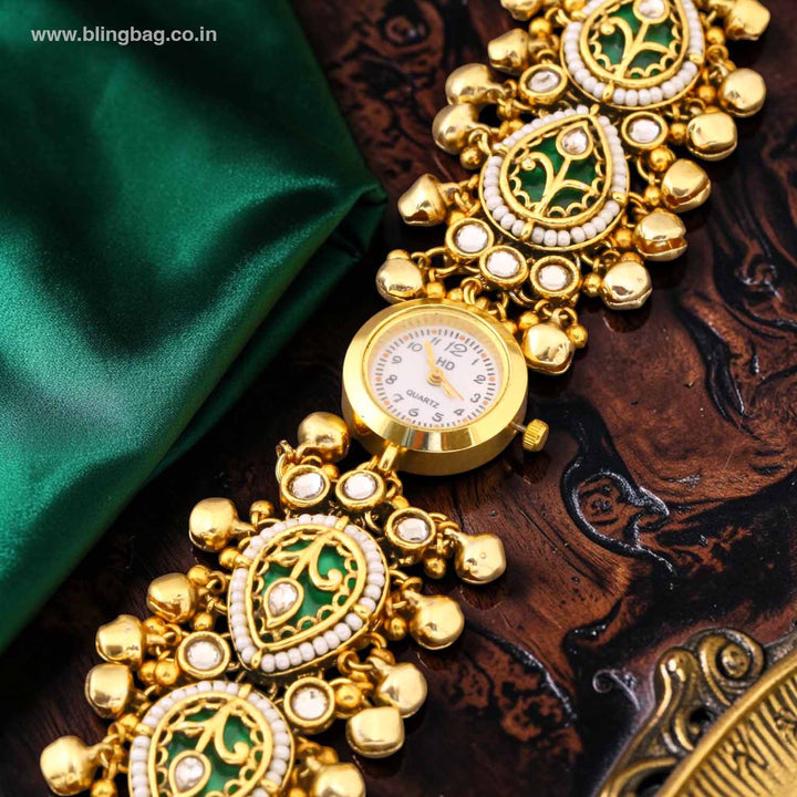 Blingbag Golden Donia Heritage Watch- II