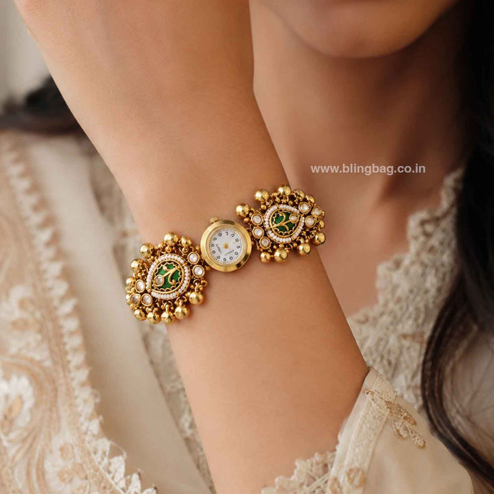 Blingbag Golden Donia Heritage Watch