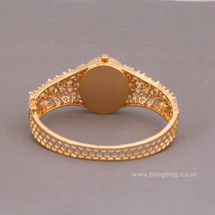 BlingBag Golden Ellaie Zirconia Watch - I
