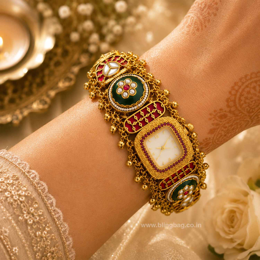BlingBag Golden Iraa Heritage Watch