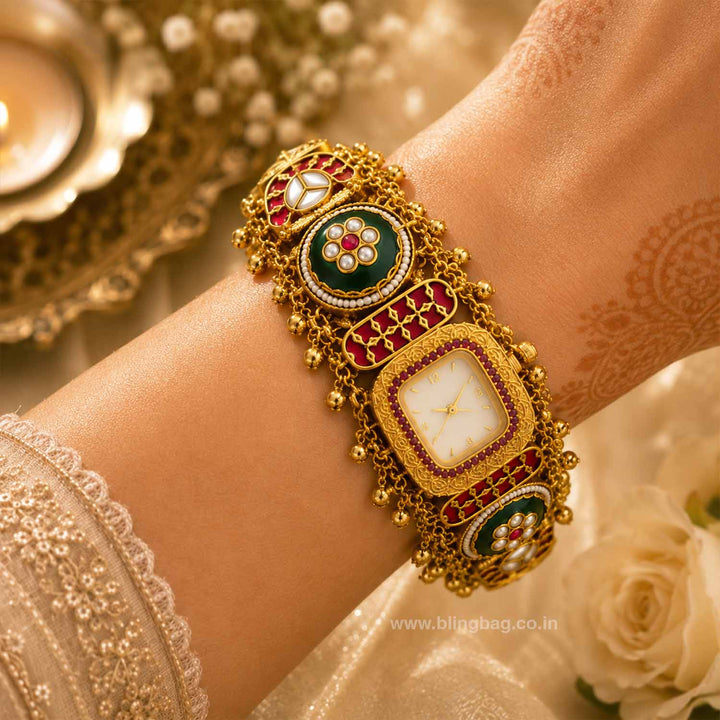 BlingBag Golden Iraa Heritage Watch