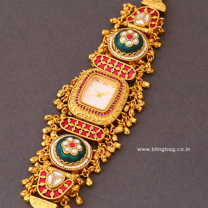 BlingBag Golden Iraa Heritage Watch