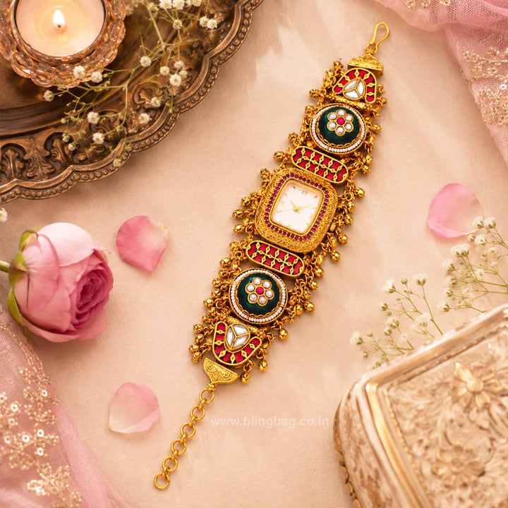 BlingBag Golden Iraa Heritage Watch