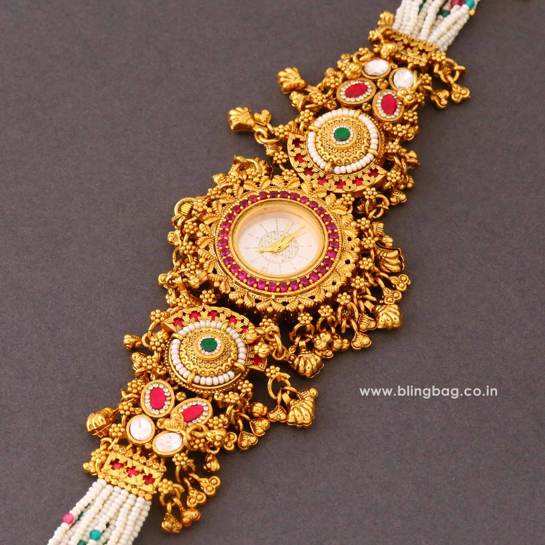 BlingBag Golden Irai Heritage Watch