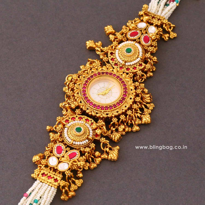 BlingBag Golden Irai Heritage Watch