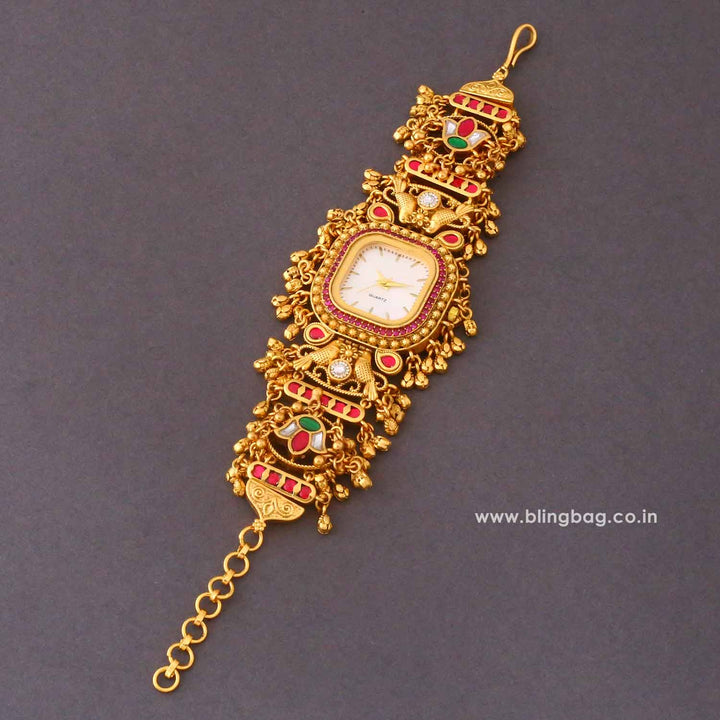 BlingBag Golden Iraika Heritage Watch