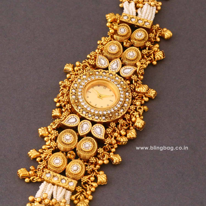 BlingBag Golden Iraini Heritage Watch