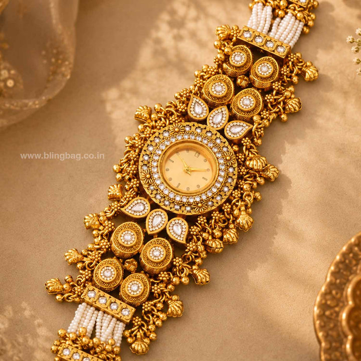 BlingBag Golden Iraini Heritage Watch