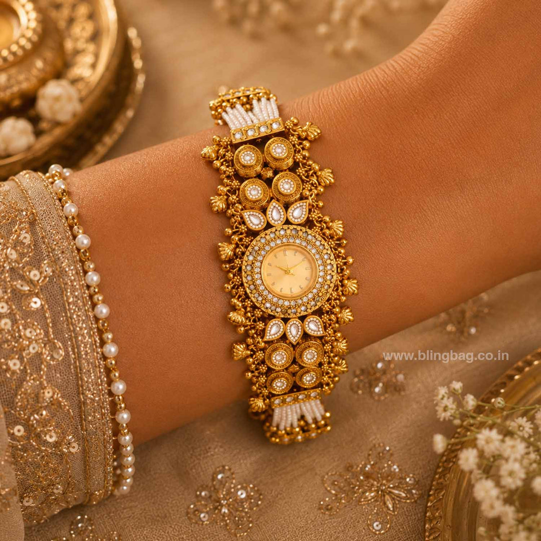 BlingBag Golden Iraini Heritage Watch