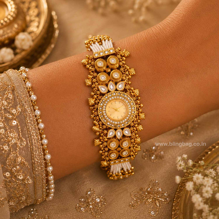 BlingBag Golden Iraini Heritage Watch