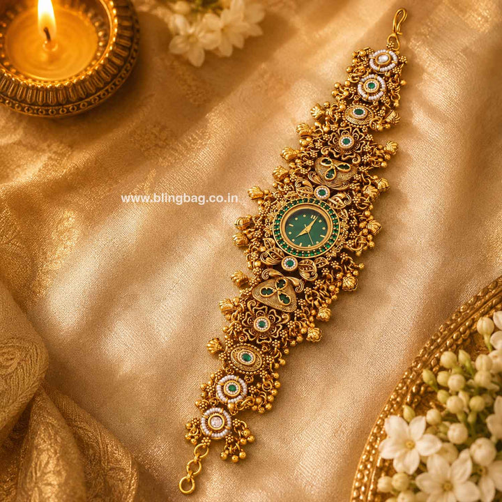 BlingBag Golden Iraita Heritage Watch