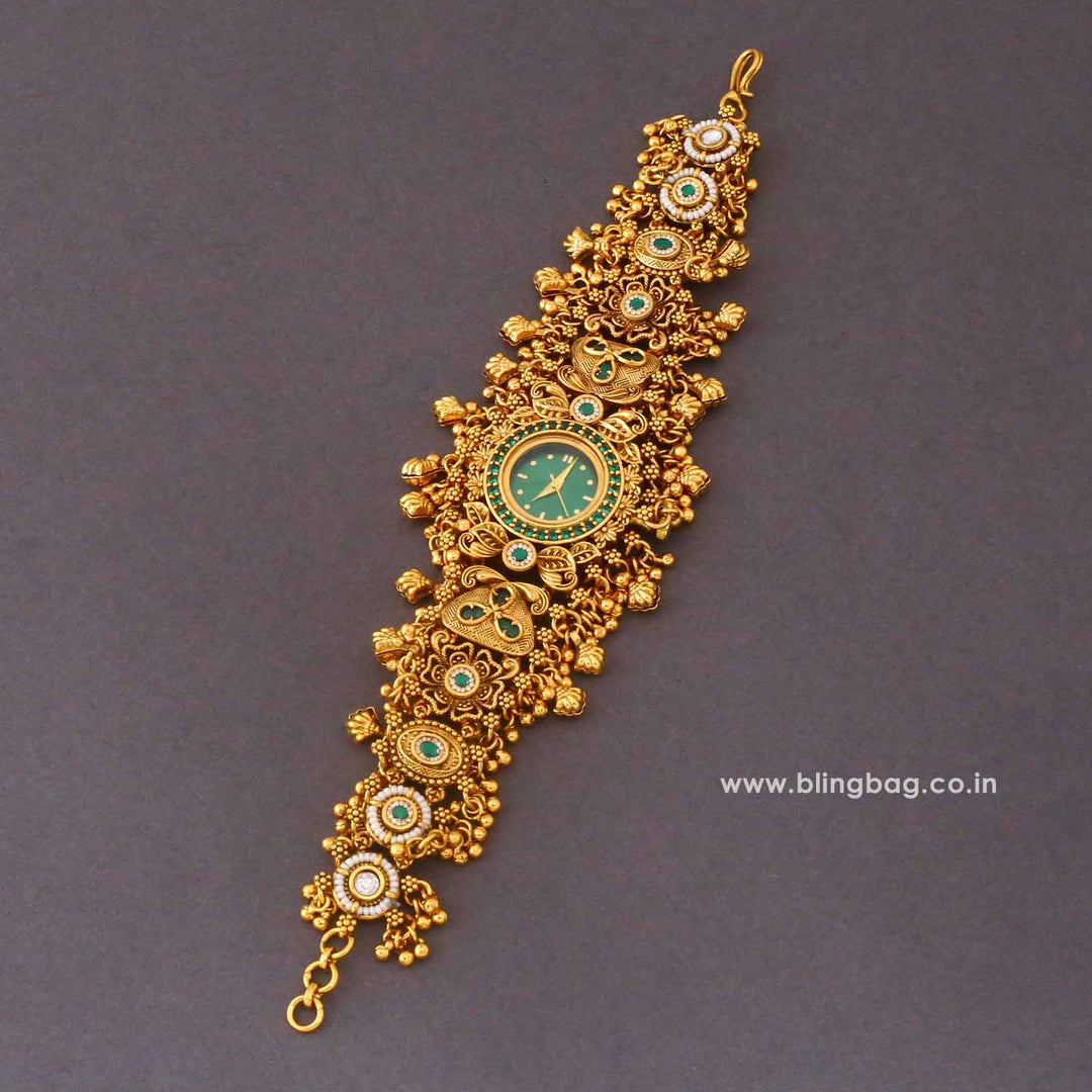 BlingBag Golden Iraita Heritage Watch