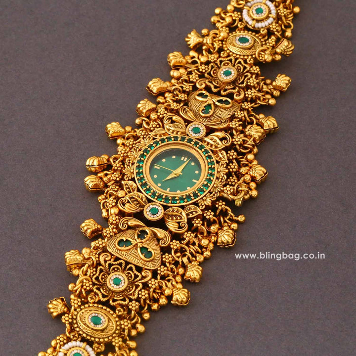 BlingBag Golden Iraita Heritage Watch
